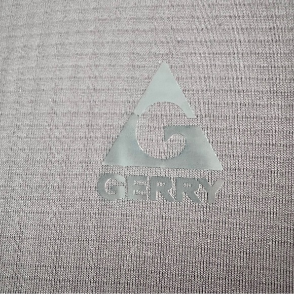 Gerry Men's M Full Zip Hoodie Jacket Grey Lightweight Waffle Knit Lining Soft‎ - Picture 6 of 13